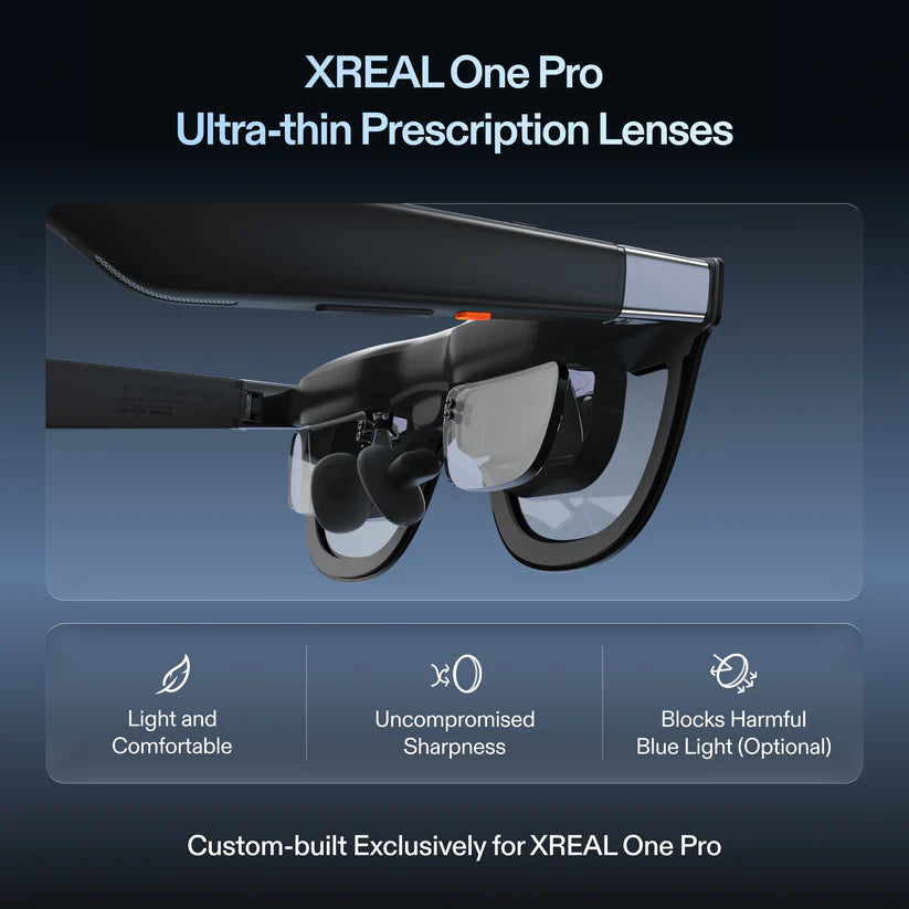 Xreal One Pro Prescription Lenses 1.67 Standard