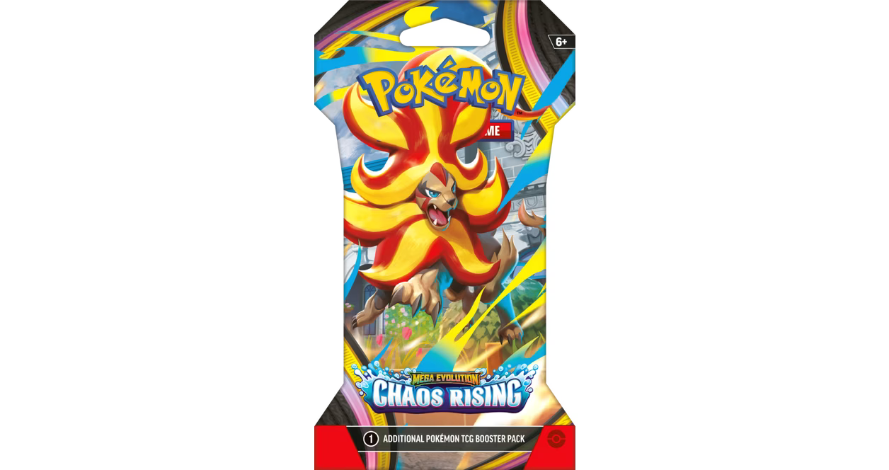 Pokemon Trading Card Game Chaos Rising Sleeved Booster Pack