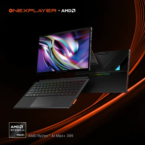 OneXPlayer Super X Gaming Tablet-Laptop Hybrid Standard (Max+ 395 64G+1TB)