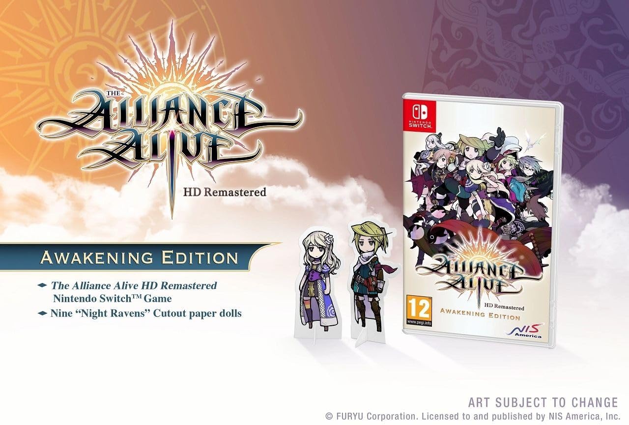 The Alliance Alive HD Remastered Awakening Edition Nintendo Switch