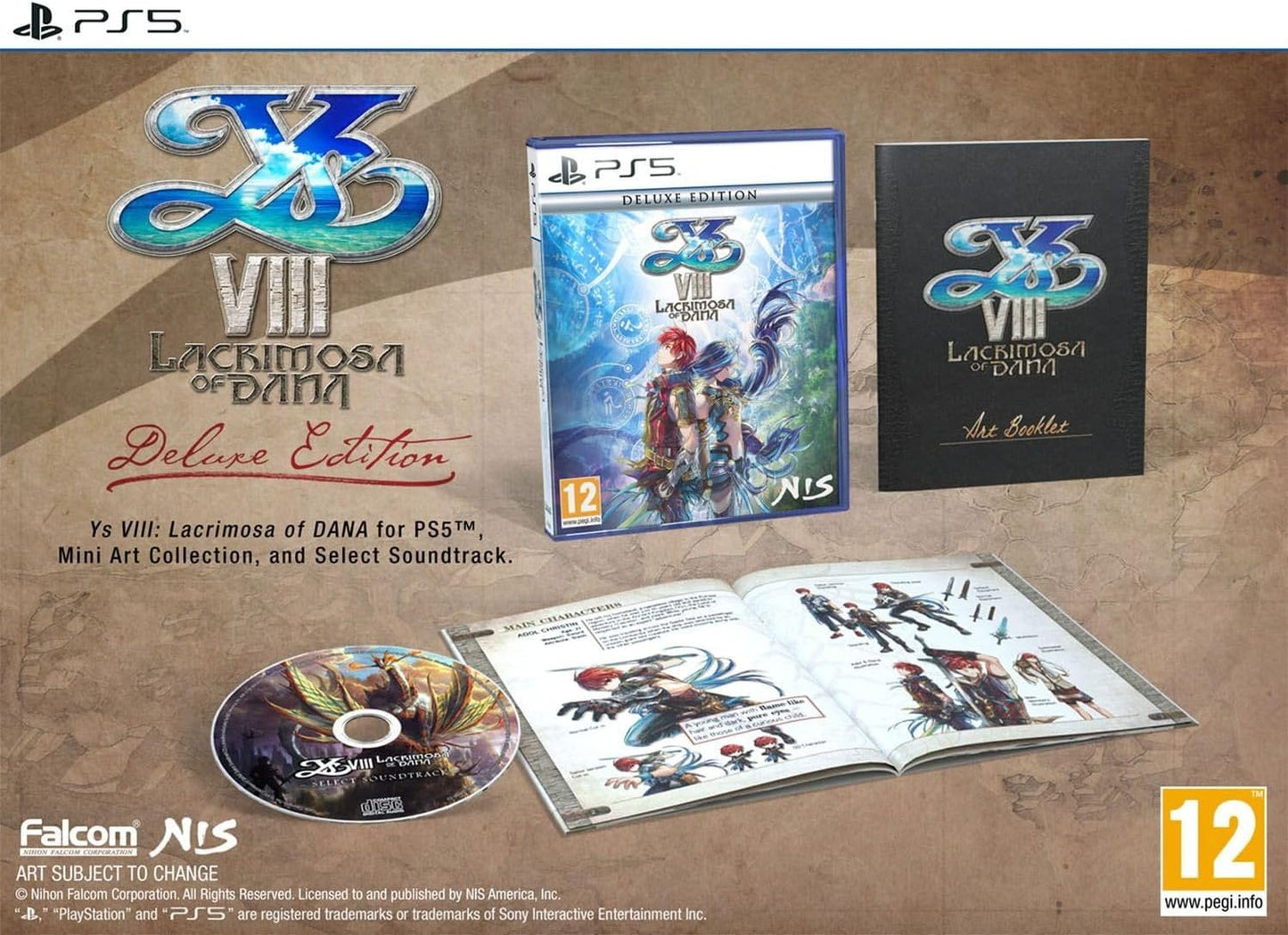 Ys VIII Lacrimosa of DANA Deluxe Edition Ps5