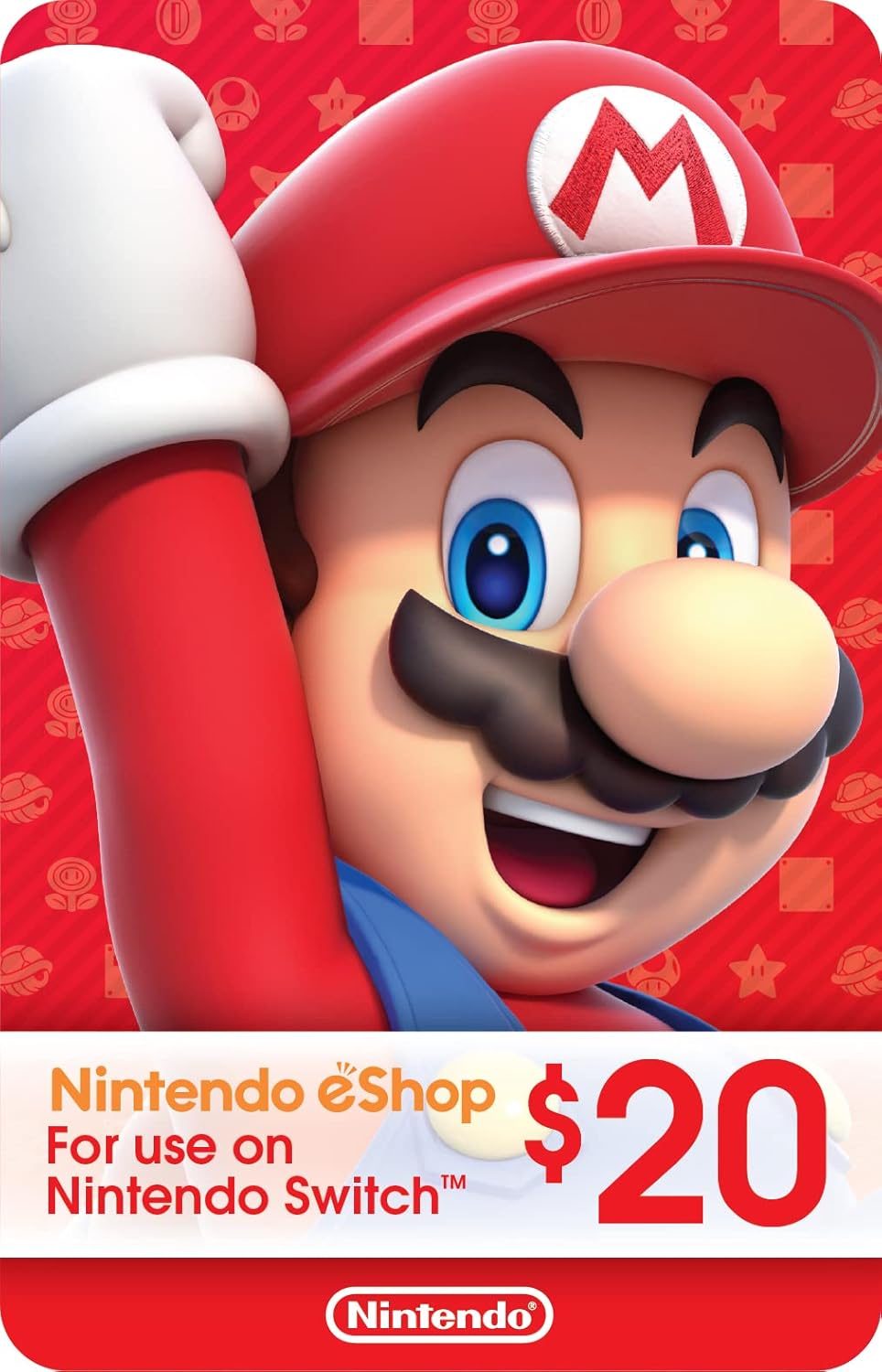 Nintendo Eshop Gift Card 20$ Usa United States