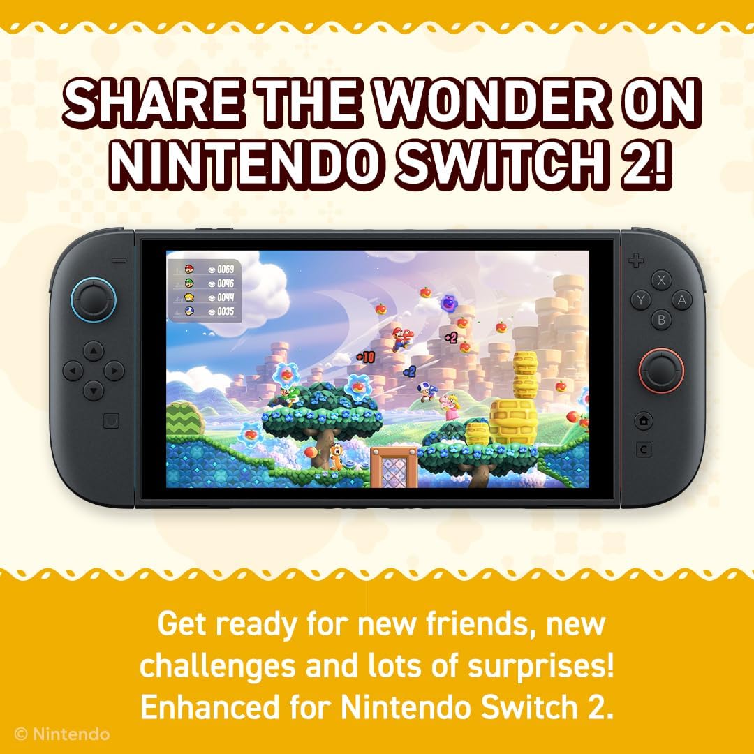 Super Mario Bros Wonder Edition and Meetup in Bellabel Park Nintendo Switch 2