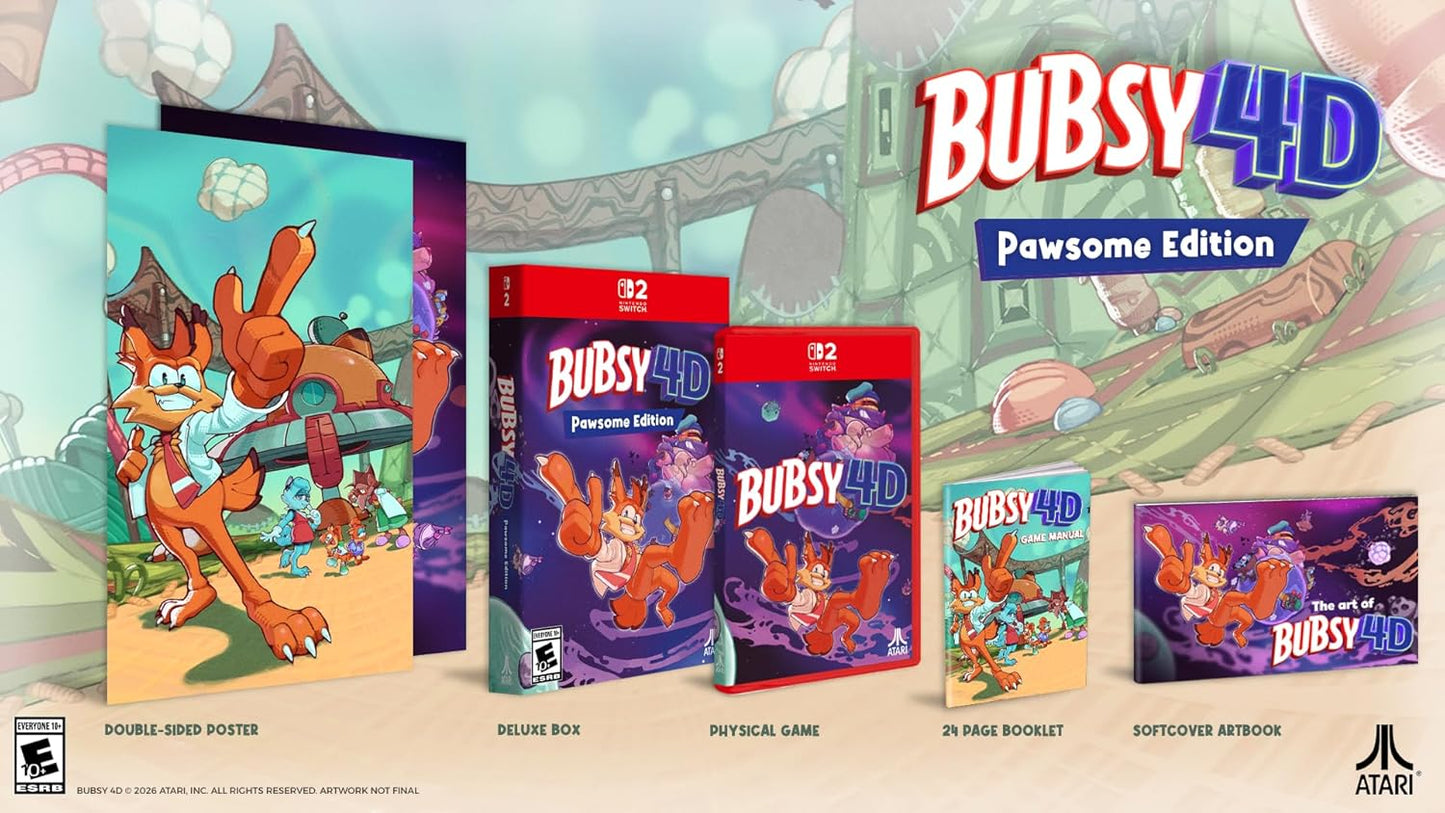 Bubsy 4D Nintendo Switch 2