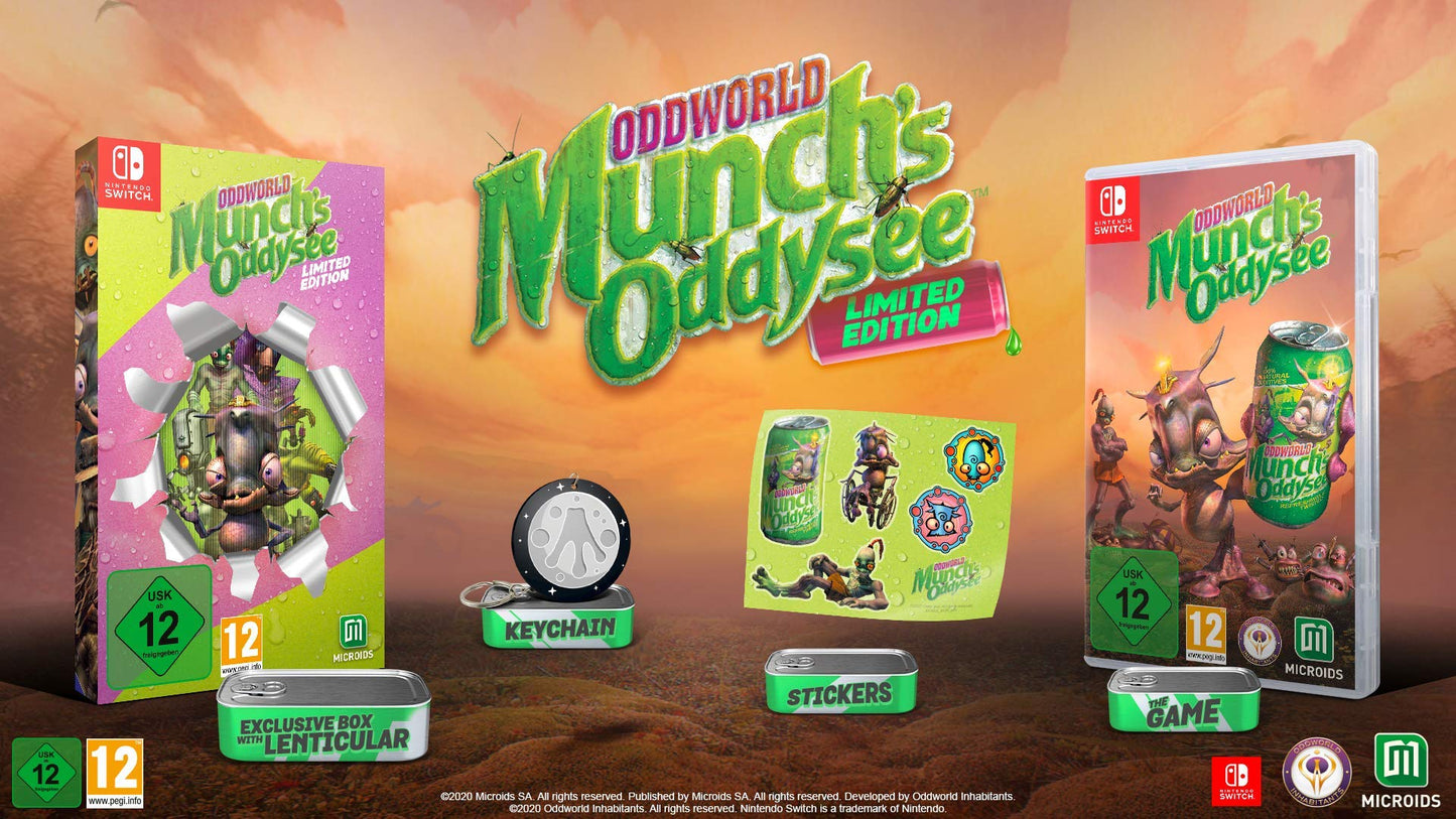 Oddworld: Munch's Oddysee Limited Edition Nintendo Switch