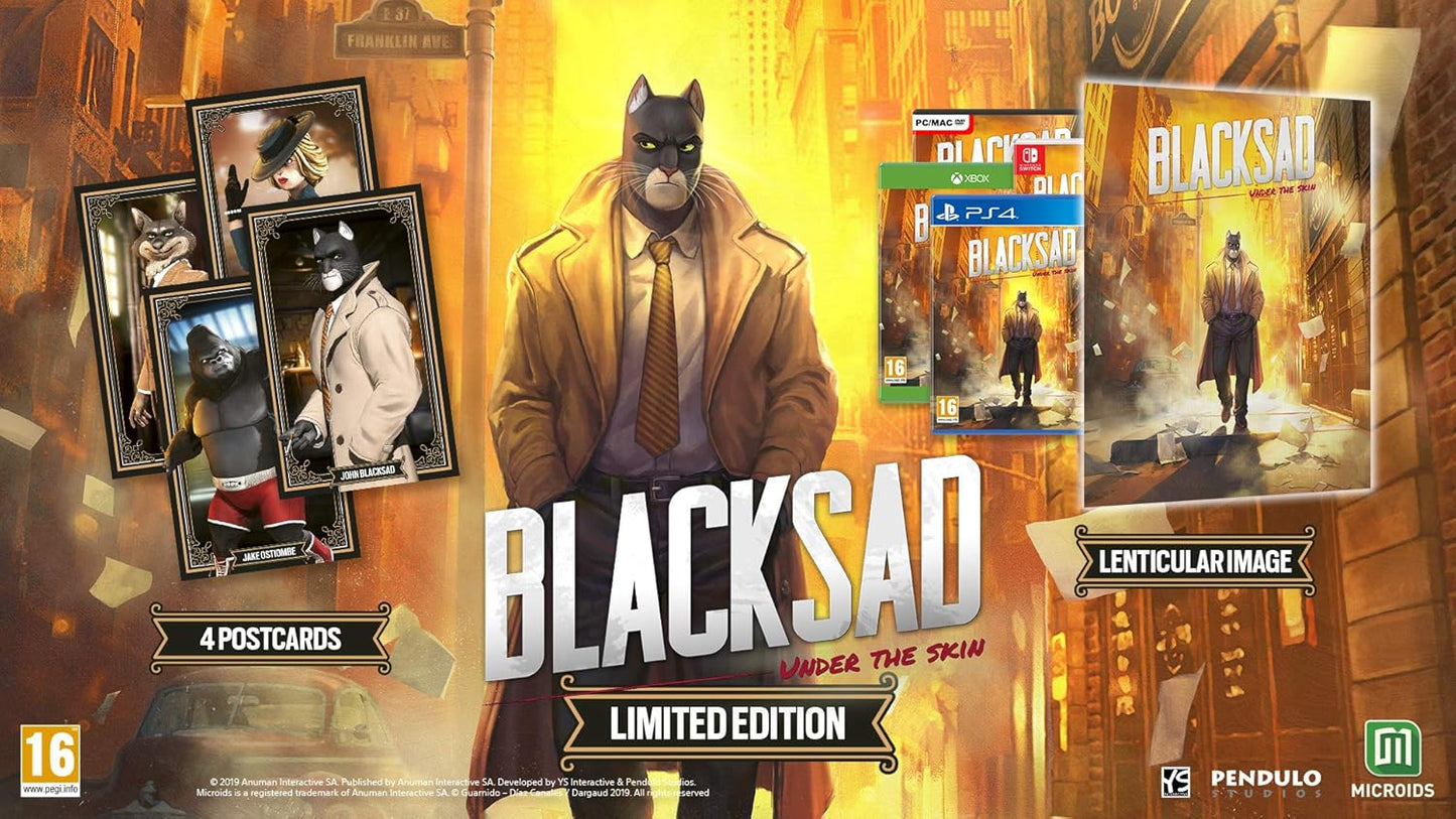 Blacksad Under the Skin Limited Edition Nintendo Switch
