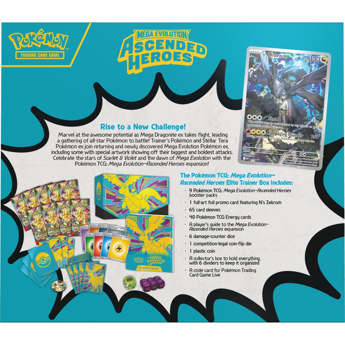 Pokemon Trading Card Game Ascended Heroes Elite Trainer Box