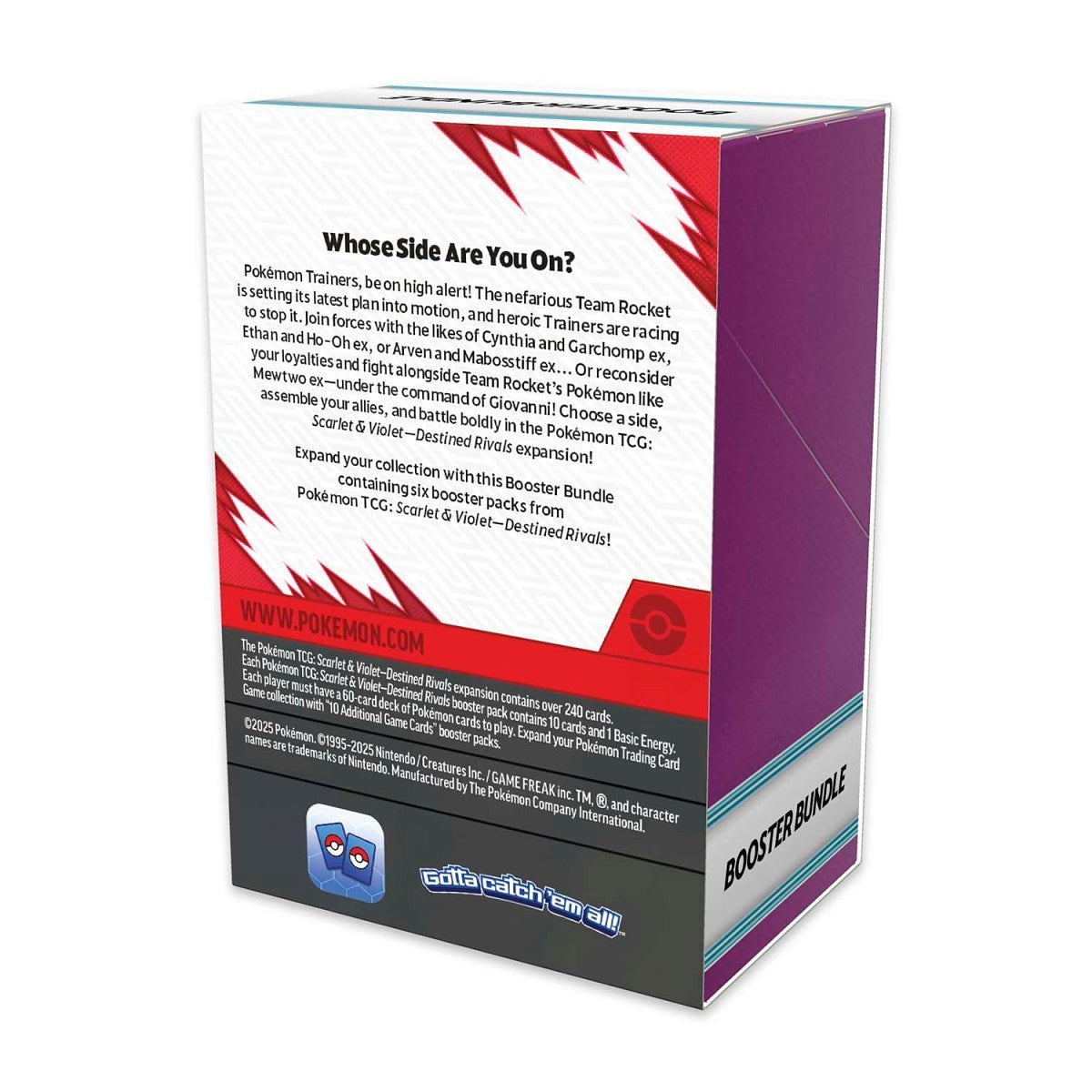 Pokemon TCG Scarlet & Violet Destined Rivals Booster Bundle (6 Packs)