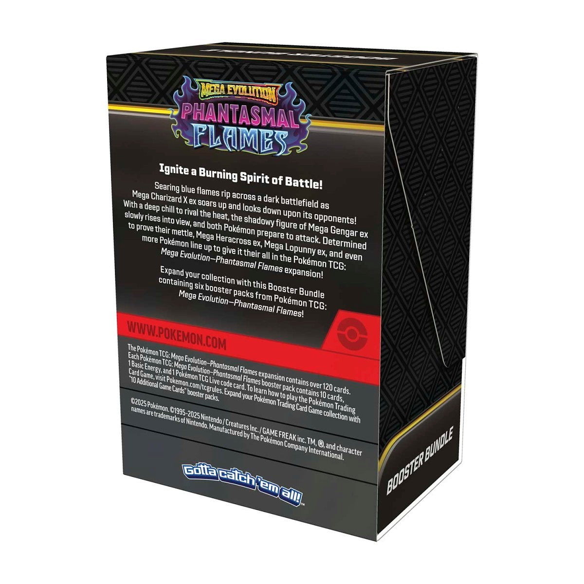 Pokemon TCG Mega Evolution Phantasmal Flames Booster Bundle (6 Packs)