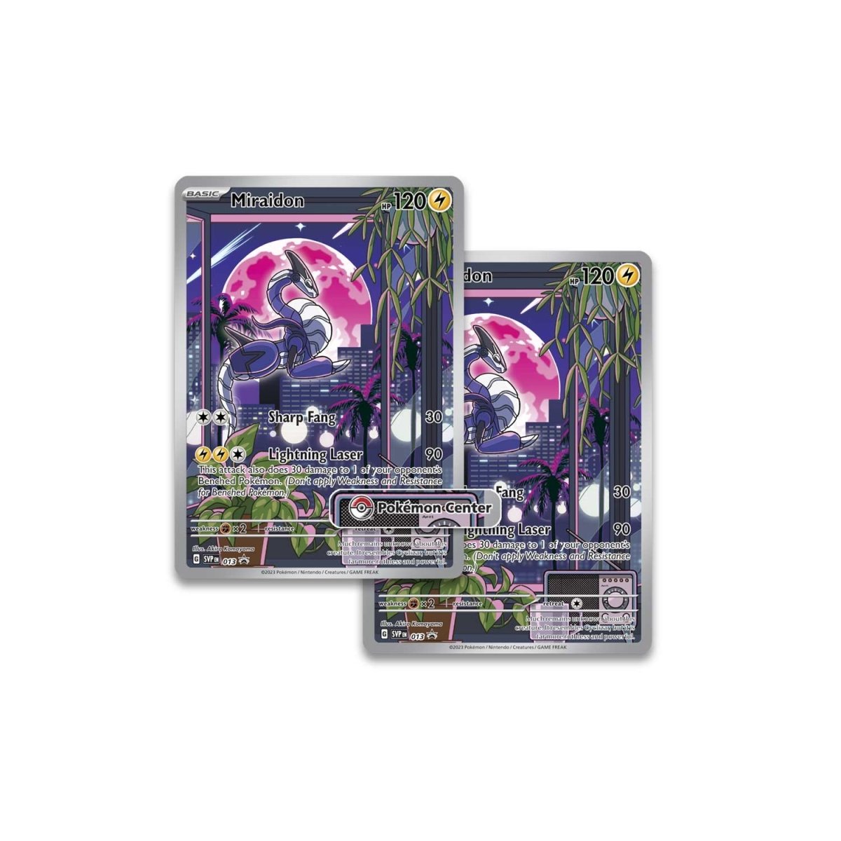 Pokemon TCG Scarlet & Violet Pokemon Center Edition Elite Trainer Box (Miraidon)