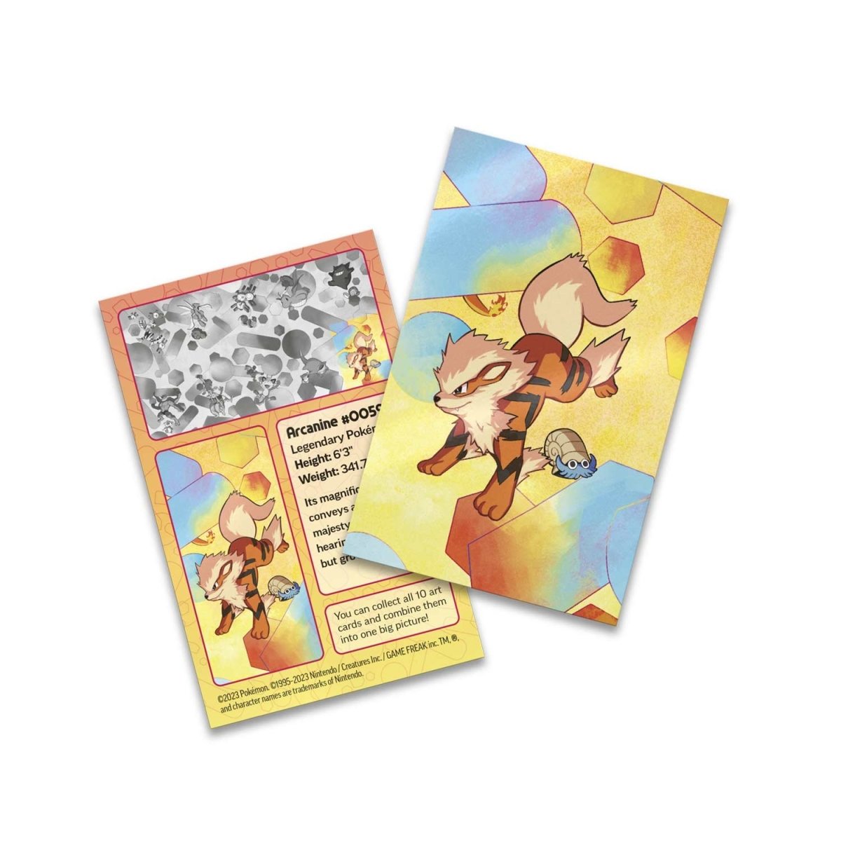 Pokemon TCG Scarlet & Violet 151 Mini Tin (Arcanine & Omanyte)