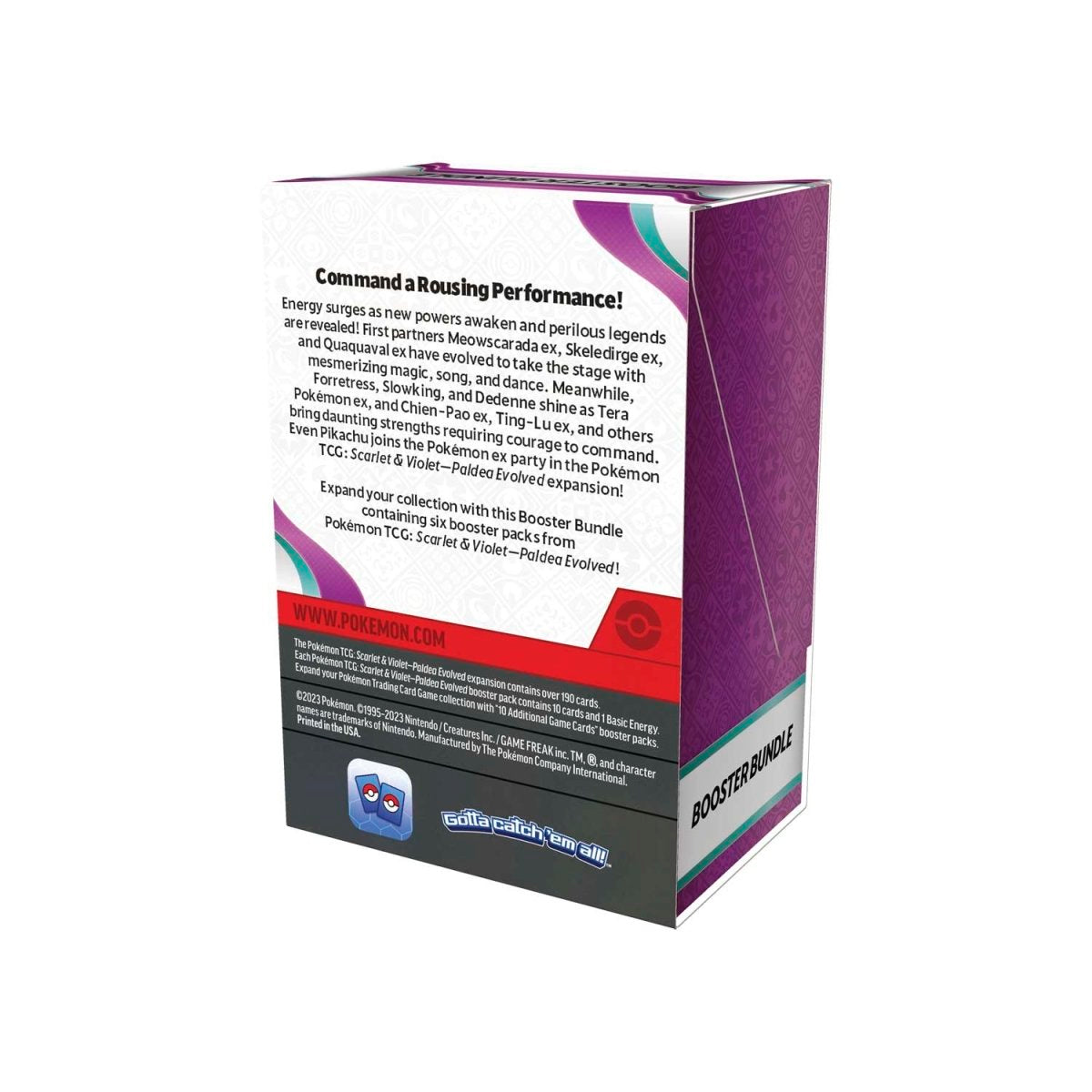 Pokemon TCG Scarlet & Violet Paldea Evolved Booster Bundle (6 Packs)