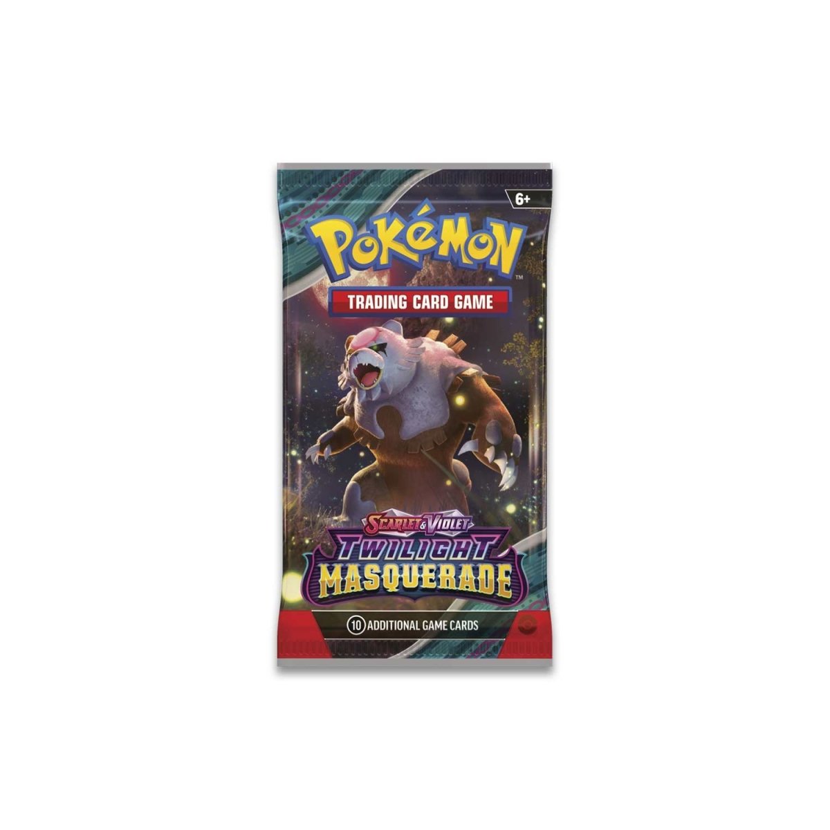 Pokemon TCG Scarlet & Violet Twilight Masquerade Booster Pack (10 Cards)