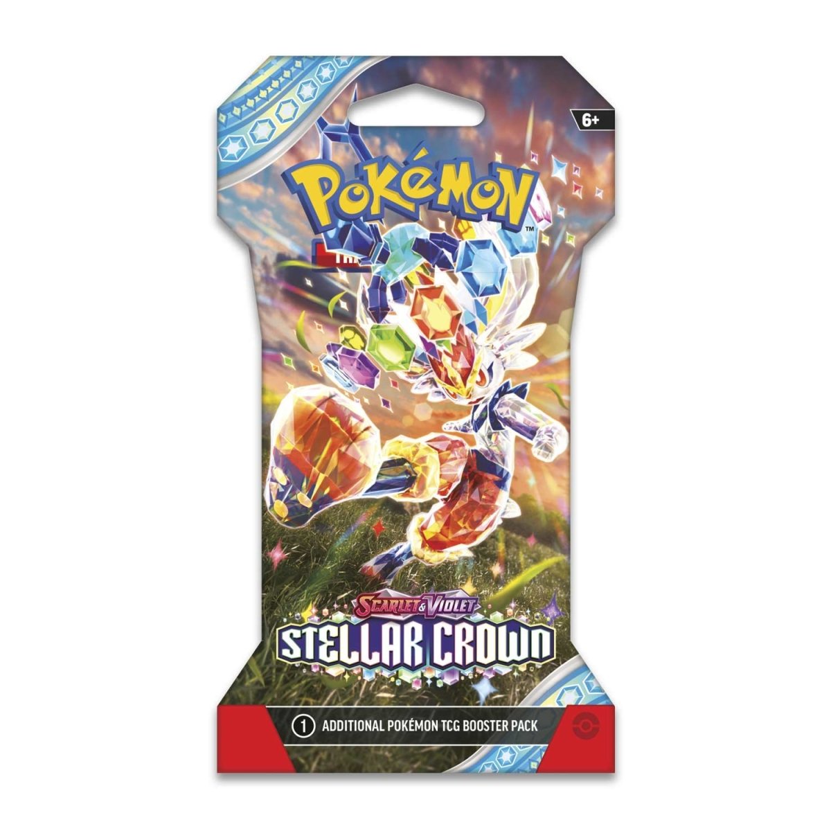 Pokemon TCG Scarlet & Violet Stellar Crown Sleeved Booster Pack (10 Cards)