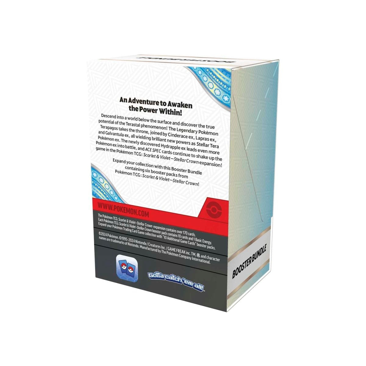 Pokemon TCG Scarlet & Violet Stellar Crown Booster Bundle (6 Packs)