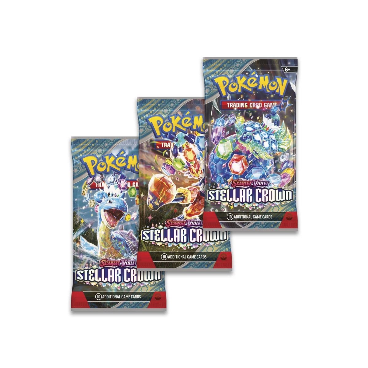 Pokmon TCG Scarlet & Violet Stellar Crown 3 Booster Packs & Tinkaton Promo Card