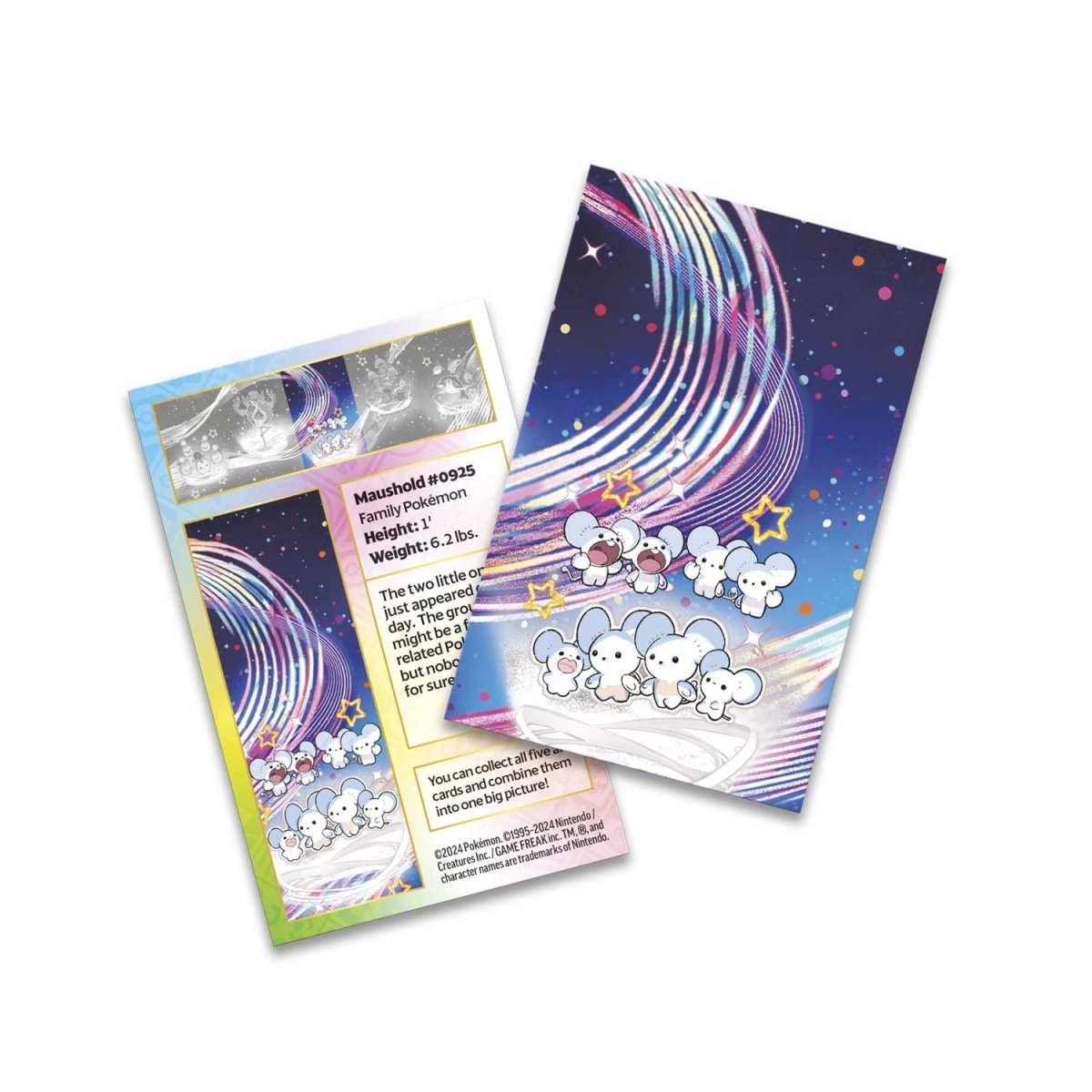 Pokemon TCG Scarlet & Violet Paldean Fates Mini Tin (Maushold)