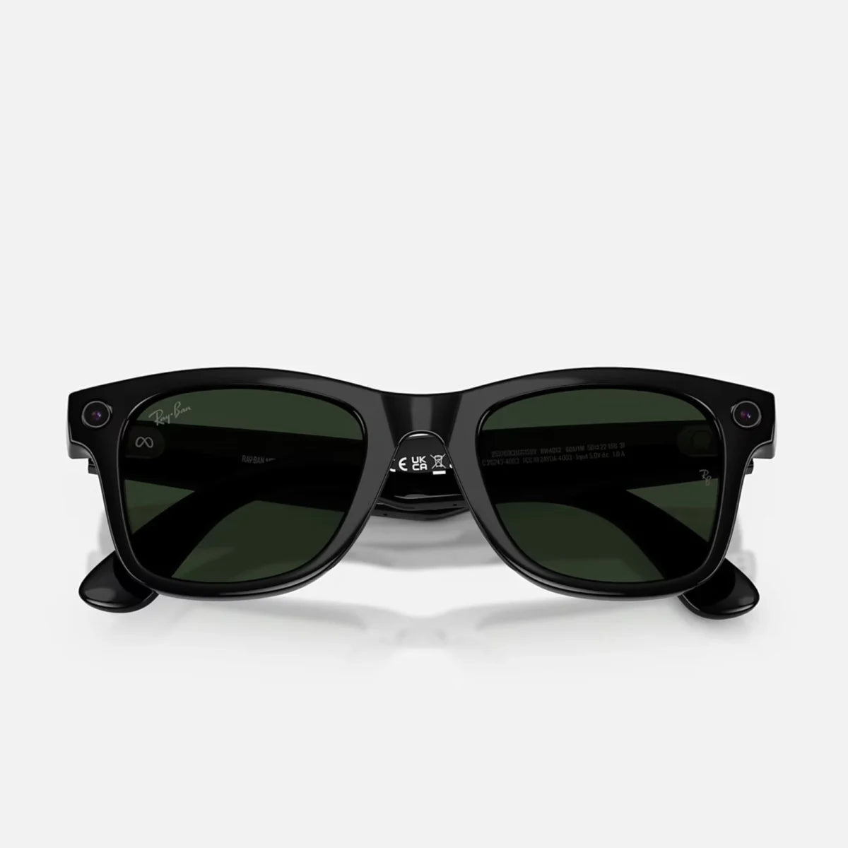 Ray-Ban Meta Wayfarer Gen 2 – Shiny Black Large Frame Green Transitions