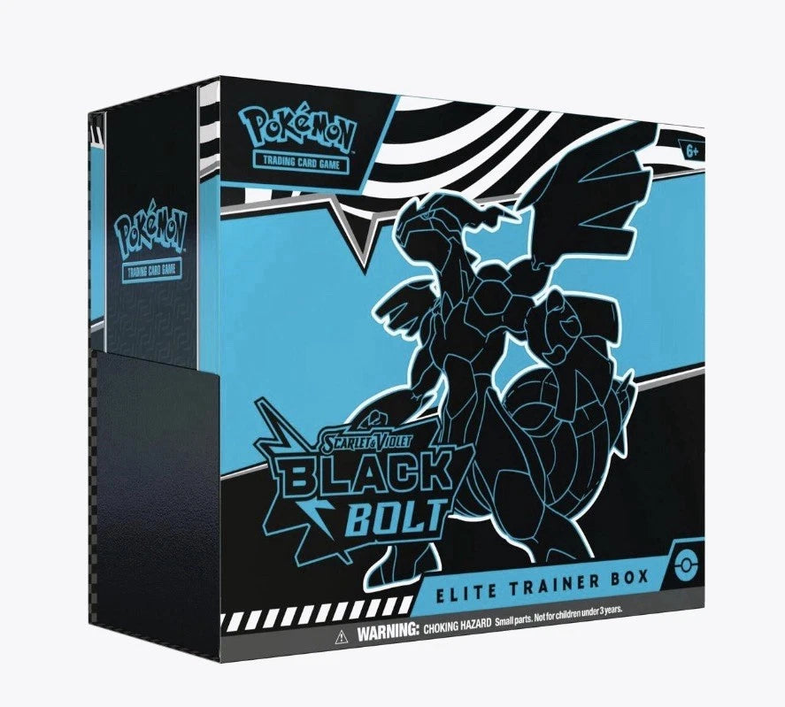 Pokemon TCG Scarlet & Violet Black Bolt Elite Trainer Box ETB Promo Tear Box New