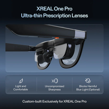 Xreal One Pro Prescription Lenses 1.67 Standard