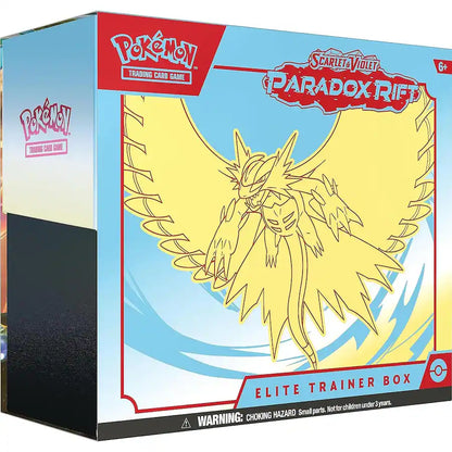 Pokemon TCG Scarlet & Violet Paradox Rift Elite Trainer Box Roaring Moon