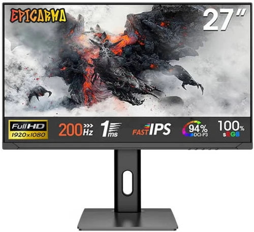 EpicArma EA-G27I-BK Gaming 27 Display Monitor