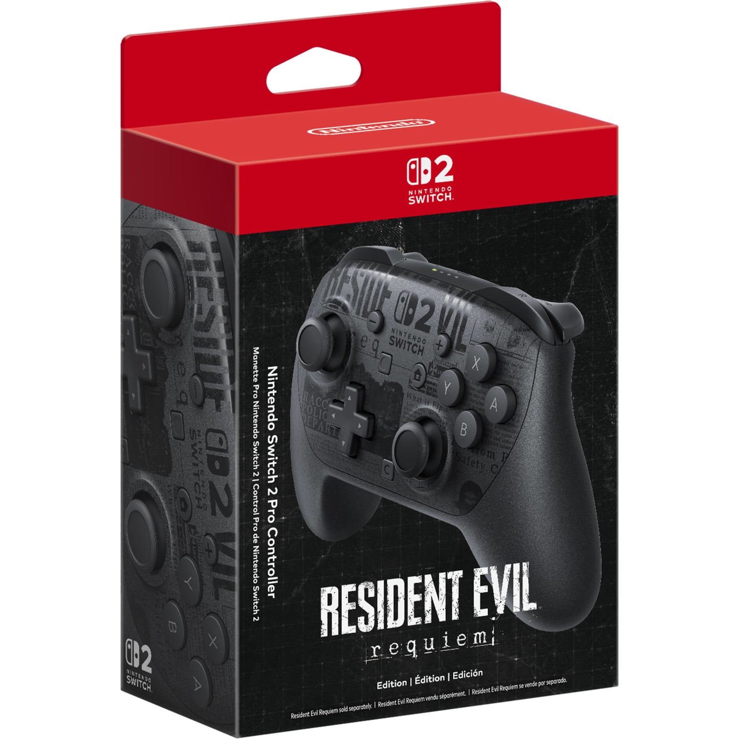 Resident Evil Requiem Edition Nintendo Switch 2 Pro Controller
