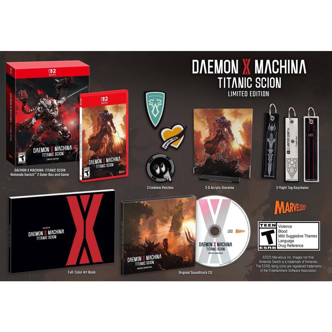 Daemon X Machina Titanic Scion Limited Edition Nintendo Switch 2