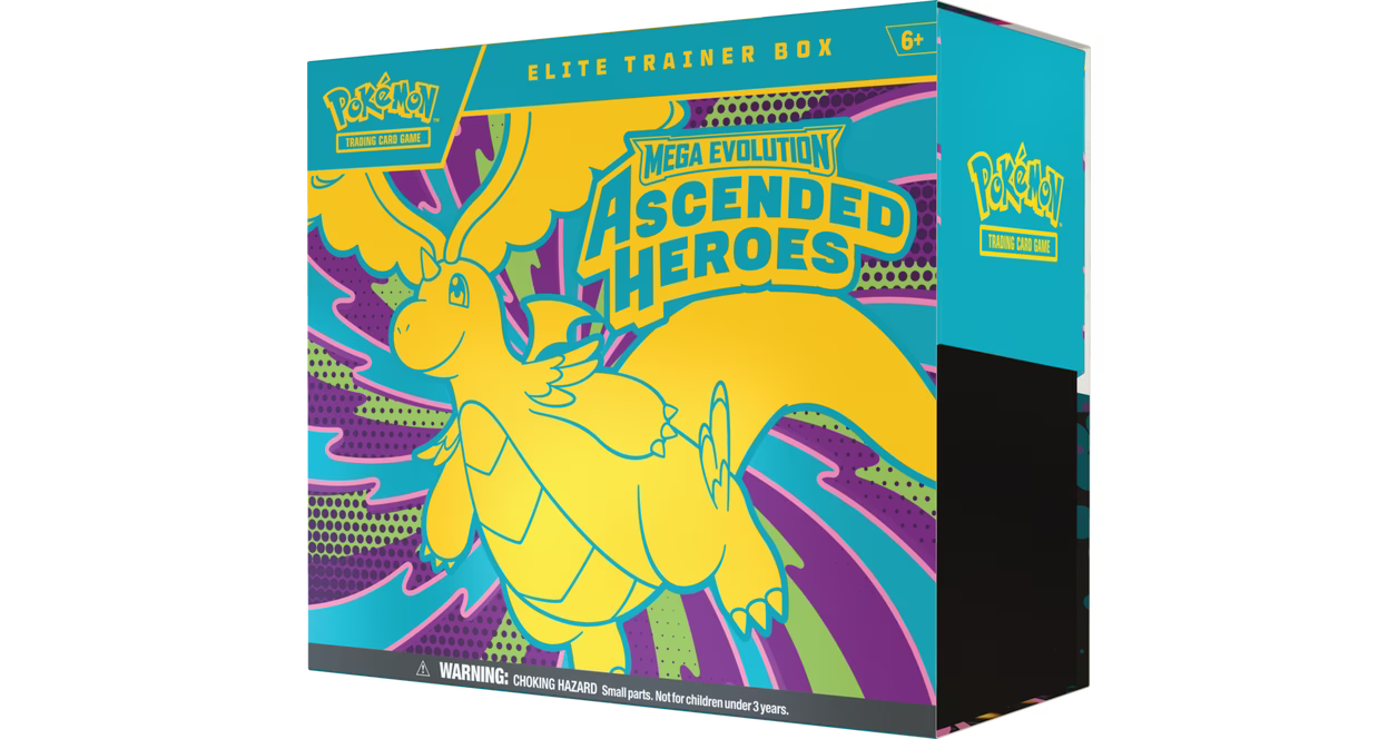 Pokemon Trading Card Game Ascended Heroes Elite Trainer Box