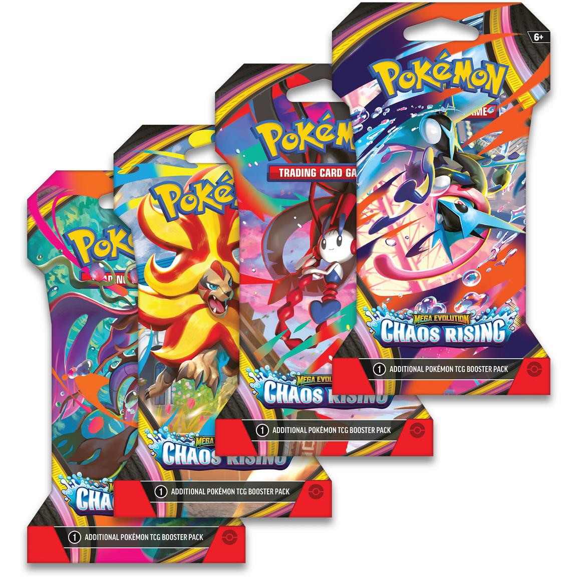 Pokemon Trading Card Game Chaos Rising Sleeved Booster Pack