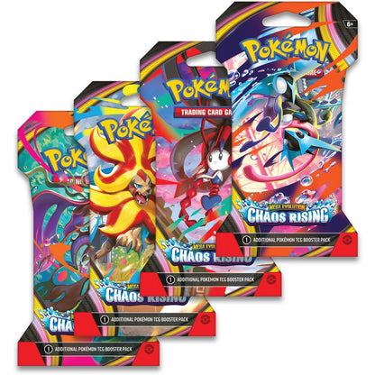 Pokemon Trading Card Game Chaos Rising Sleeved Booster Pack