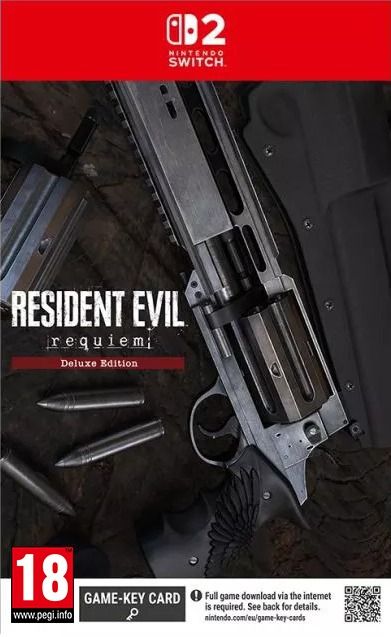Resident Evil Requiem Deluxe Edition and Steelbook Nintendo Switch 2