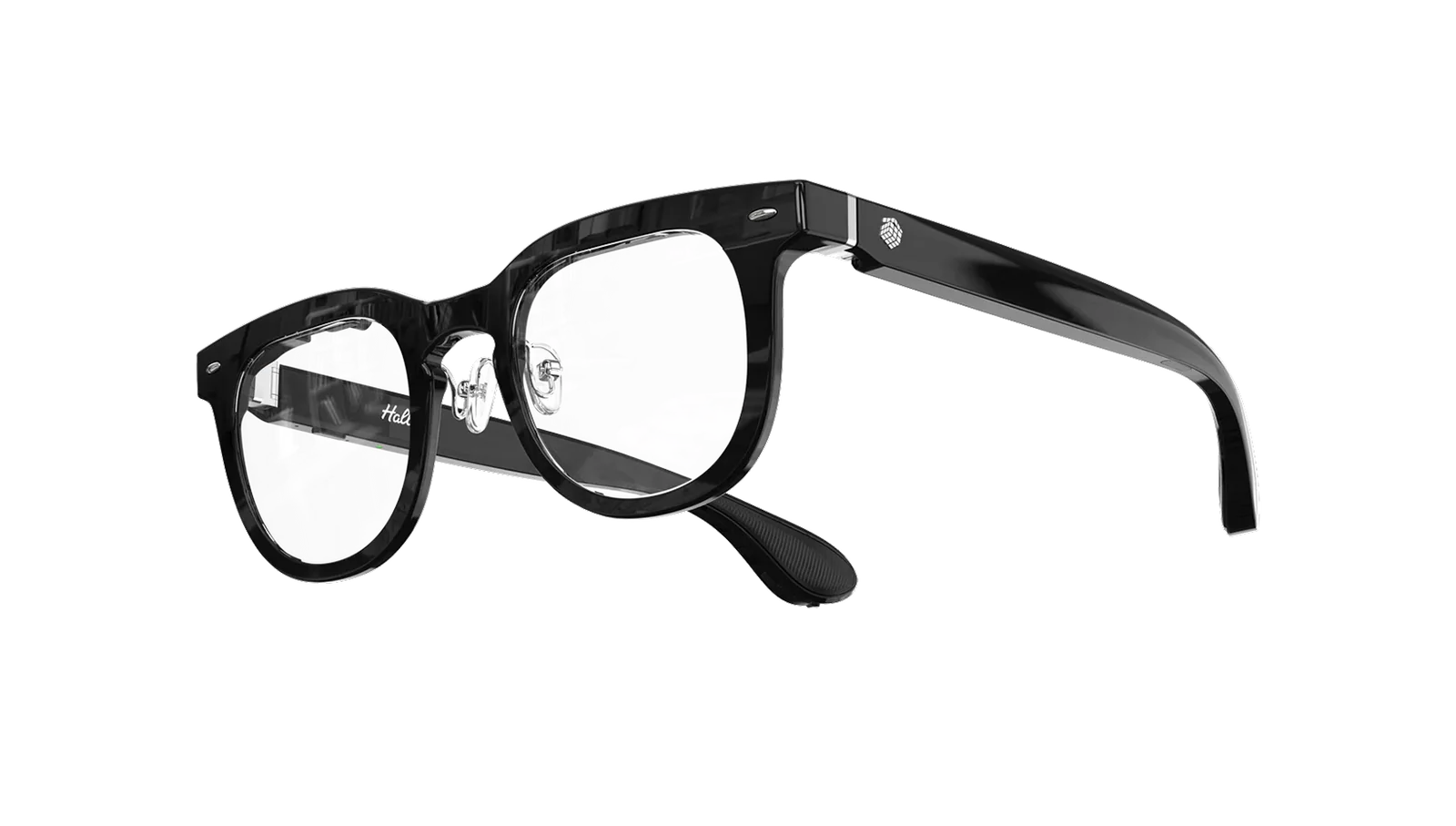Halliday DigiWindow Glasses Black Non-Prescription Classic