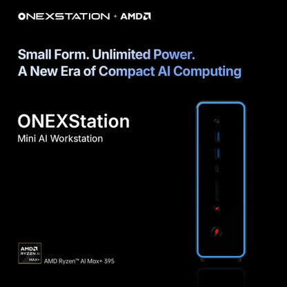 ONEXStation Mini AI Workstation (Ryzen AI Max+ 395 128GB+1TB)