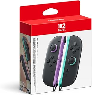 Nintendo Switch 2 Joy Con 2 (L)/(R) Light Purple Light Green