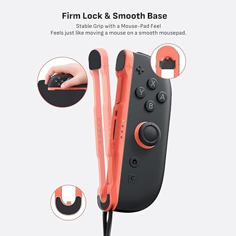 Nintendo Switch 2 Joy Con 2 Straps (Set of 2) Light Blue / Light Red