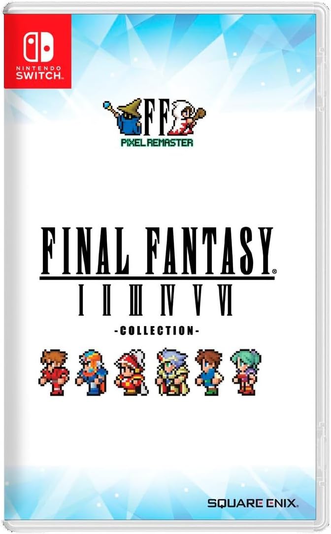 Final Fantasy I-VI Pixel Remaster Collection Nintendo Switch