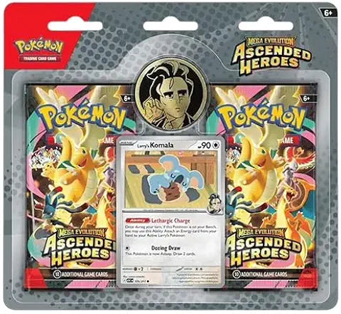 Pokemon Trading Card Game Ascended Heroes 2 Pack Blister Styles May Vary