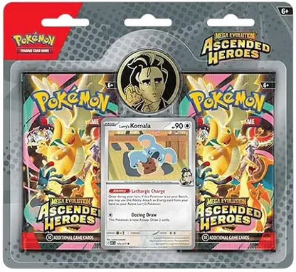 Pokemon Trading Card Game Ascended Heroes 2 Pack Blister Styles May Vary