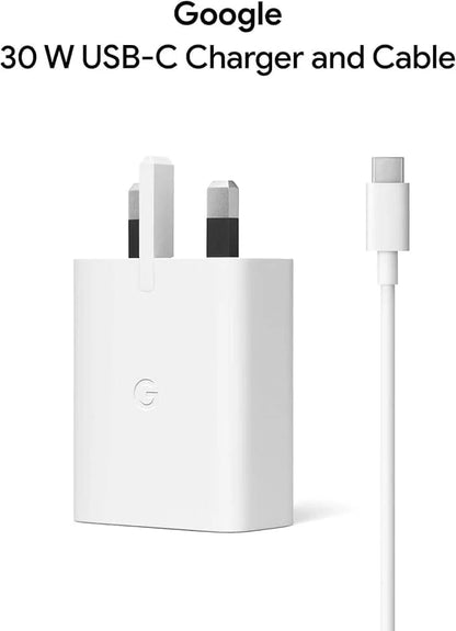Google Pixel 30W USB-C Fast Charger with 1m
