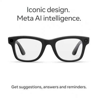 Rayban Meta Blayzer Optics Gen 2 Universal Fit Matte Black
