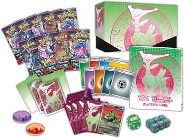 Pokemon TCG Scarlet & Violet Temporal Forces Elite Trainer Box Iron Leaves