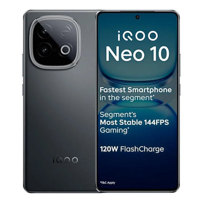 iQOO Neo 10 5G – 8GB RAM 256GB | Asphalt