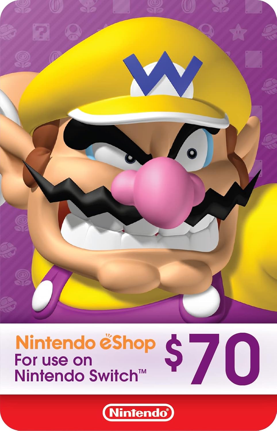 Nintendo Eshop Gift Card 70$ Usa United States