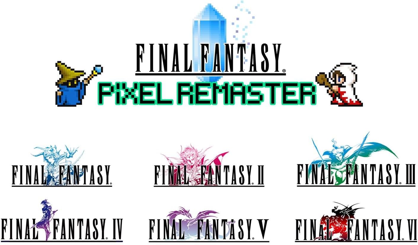 Final Fantasy I-VI Pixel Remaster Collection Nintendo Switch