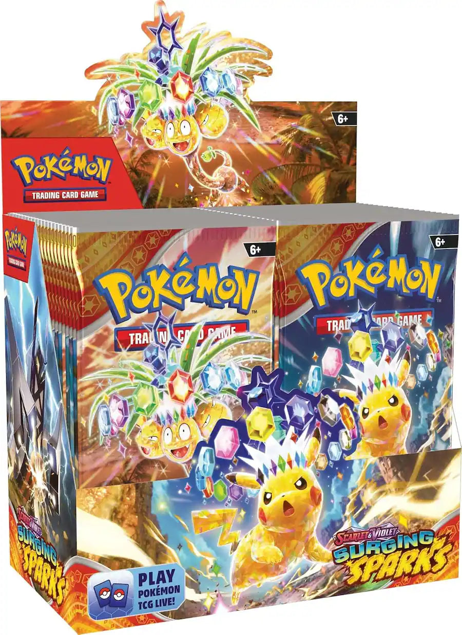 Pokemon TCG Scarlet & Violet Surging Sparks Booster Box 36 Packs