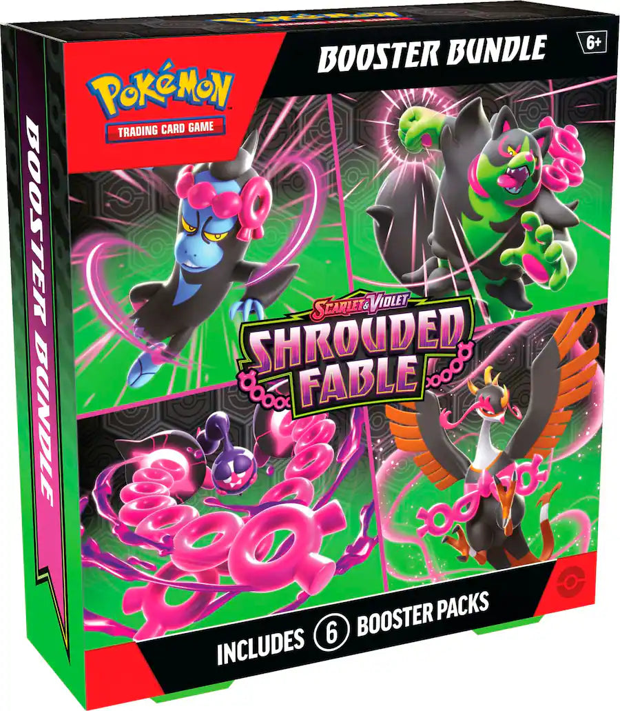 Pokemon Trading Card Game Scarlet & Violet Shrouded Fable 6pk Booster Bundle