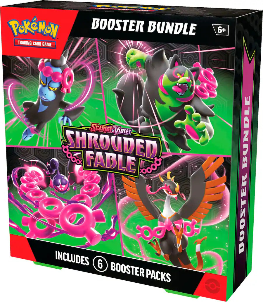 Pokemon Trading Card Game Scarlet & Violet Shrouded Fable 6pk Booster Bundle