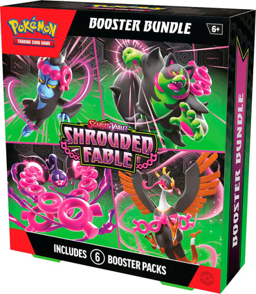 Pokemon Trading Card Game Scarlet & Violet Shrouded Fable 6pk Booster Bundle