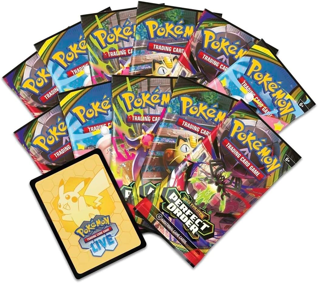 Pokemon TCG Mega Evolution Perfect Order Pokemon Center Edition Elite Trainer Box